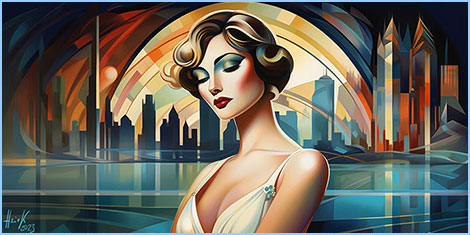 Art Deco Kunst anfertigen lassen