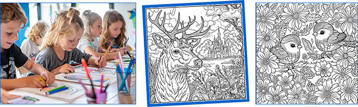 Ausmalbilder für Kinder