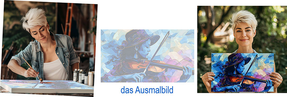 individuelle Ausmalbilder