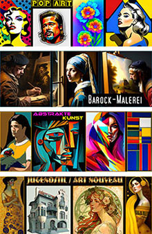 Individuelle Kunst nach Auftrag